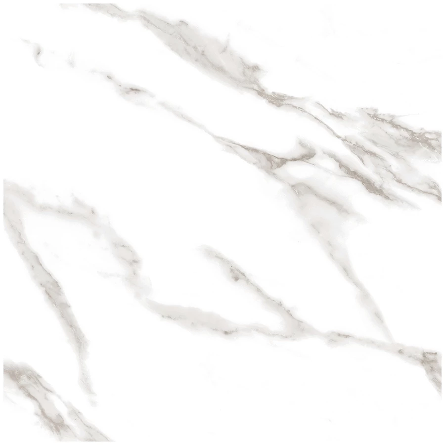 Керамогранит Ceradim Calacatta Sharp Silver белый Полированный 60х60 см