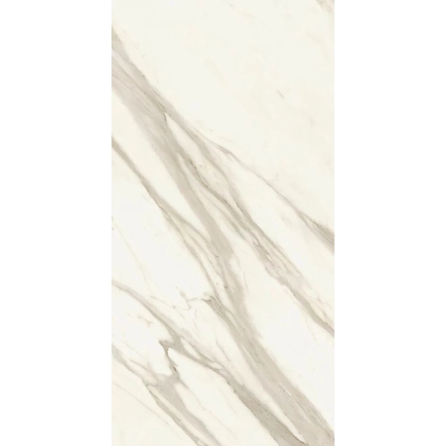 Керамогранит Atlas Concorde Marvel Meraviglia Calacatta Bernini полуглянцевый белый AJHU 120х60 см