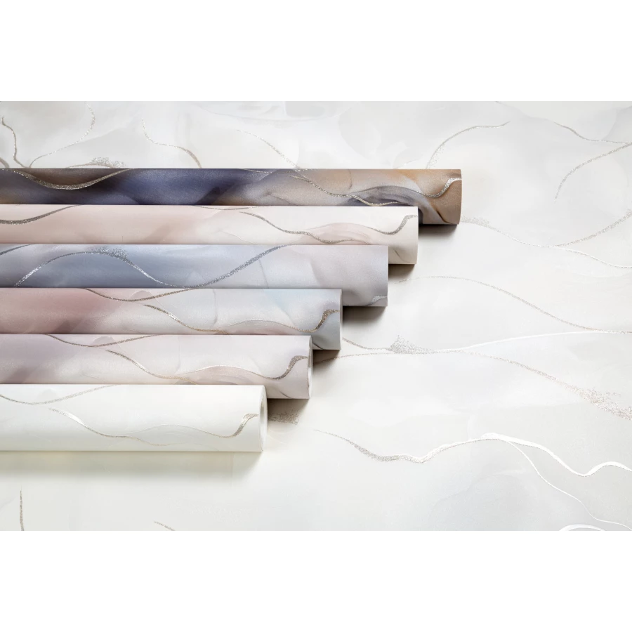 Обои флизелиновые Palitra Home Winner серые HC72451-24 1,06х10,05 м