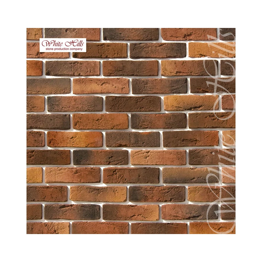 Плитка под кирпич White Hills Лондон Брик 303-70 23,5х6,5х1,2-1,5 см