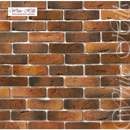 Плитка под кирпич White Hills Лондон Брик 303-70 23,5х6,5х1,2-1,5 см