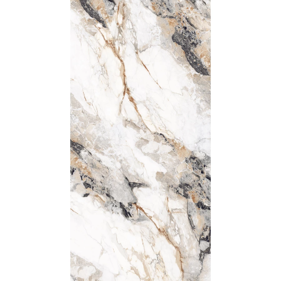 Керамогранит Casati Ceramica Carving Polished Gold Casati Rock 1018 120х60 см