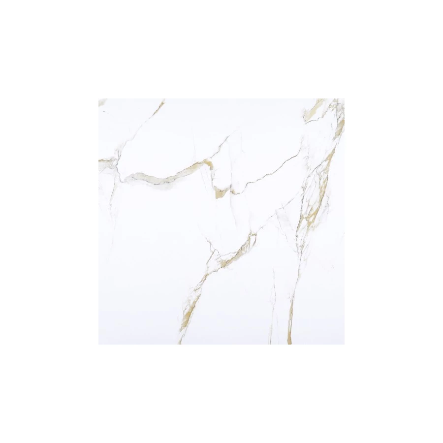 Керамогранит Bonaparte Golden Carrara Pol Rect белый 60х60 см