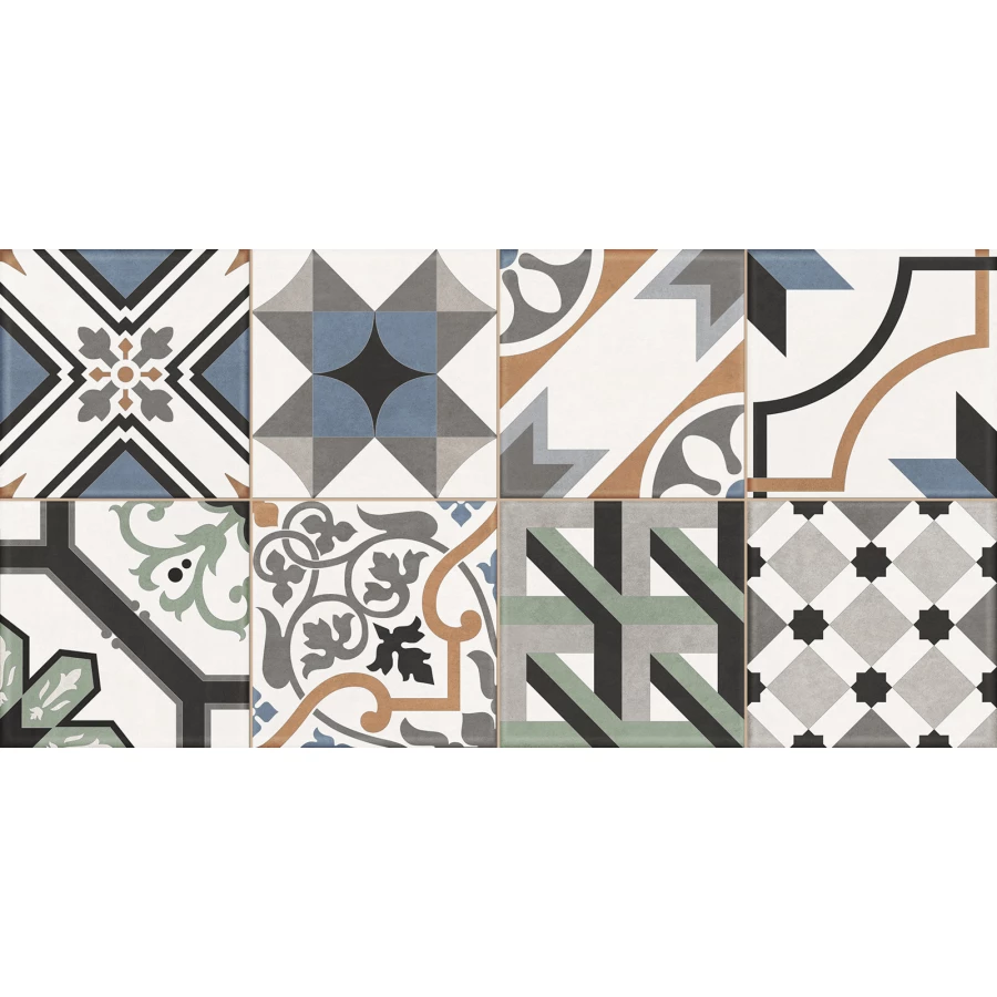 Плитка настенная New Trend Design Art Mix 1 матовая многоцветная WT36DST55 60х30 см