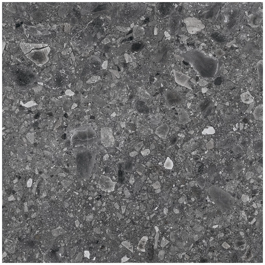 Керамогранит Laparet Ceppo Nero PRO структурный R11Soft STR матовый графитовый 60х60 см