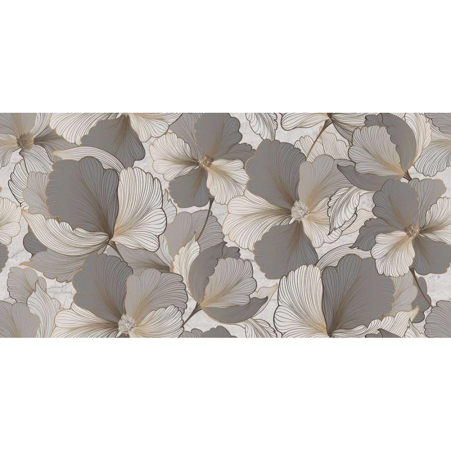 Керамогранит Colortile Awetic Bianco Decor Glossy 120x60 см