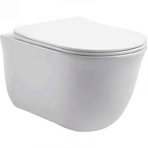 Унитаз подвесной безободковый Aquatek Классик AQ1111-00 52,5х36,5х34 см