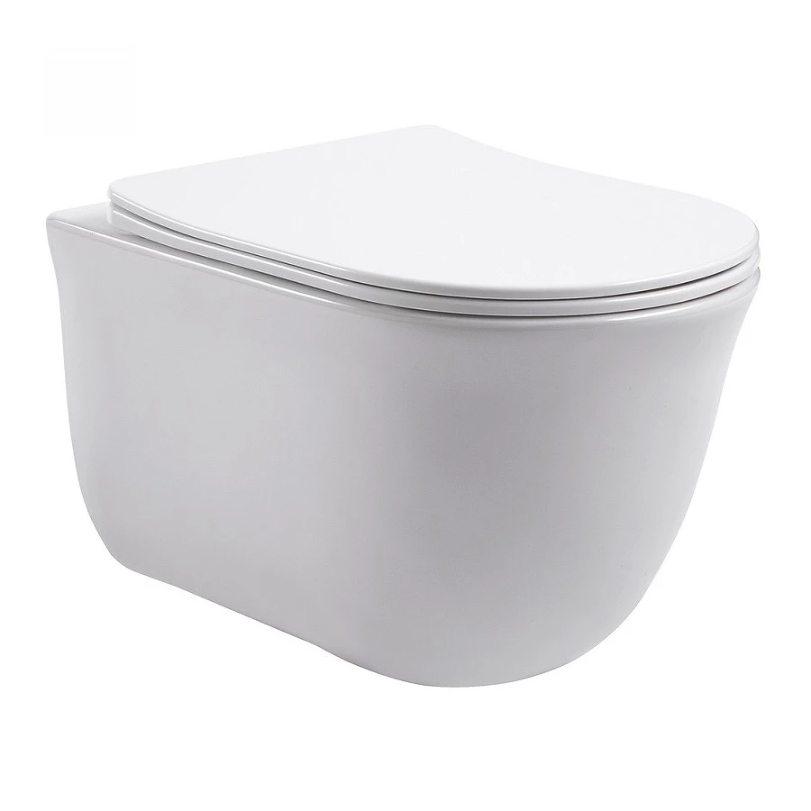 Унитаз подвесной безободковый Aquatek Классик AQ1111-00 52,5х36,5х34 см