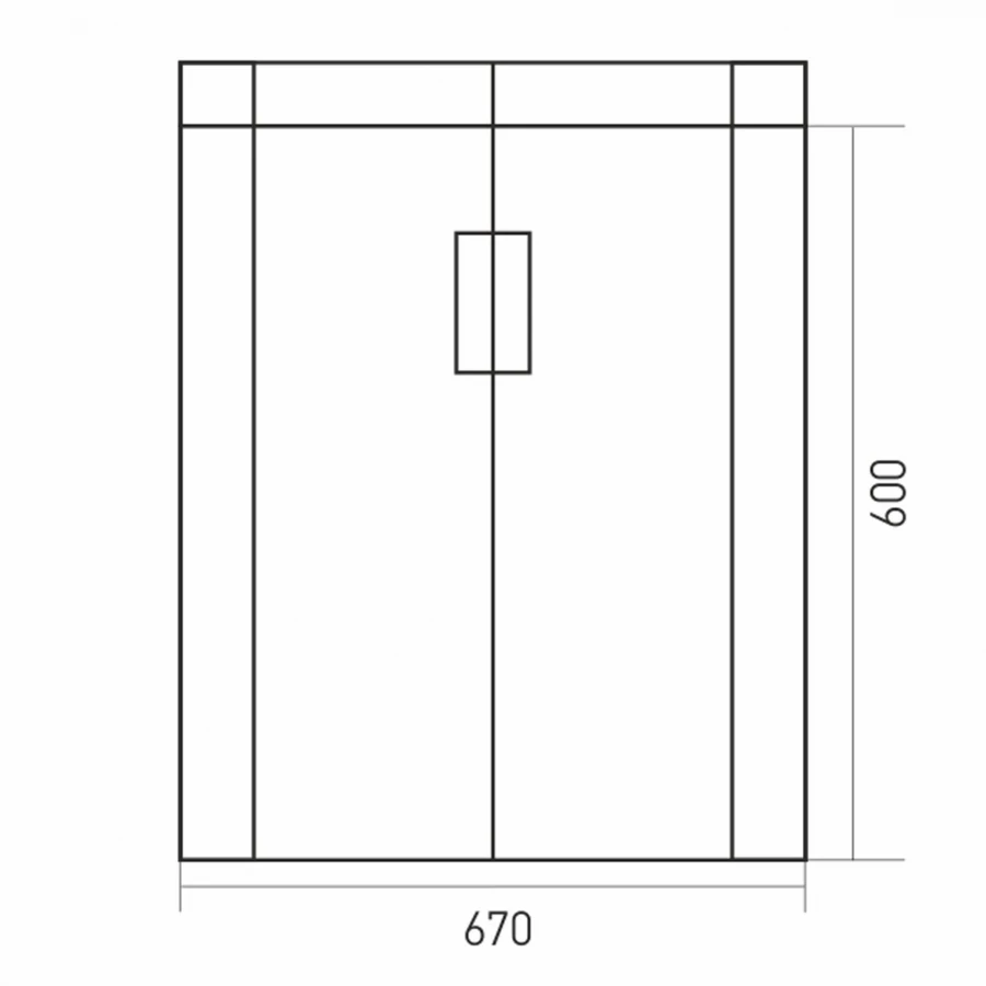 Тумба MixLine Кварц-67 белый подвесной под раковину Quartz-50 540983