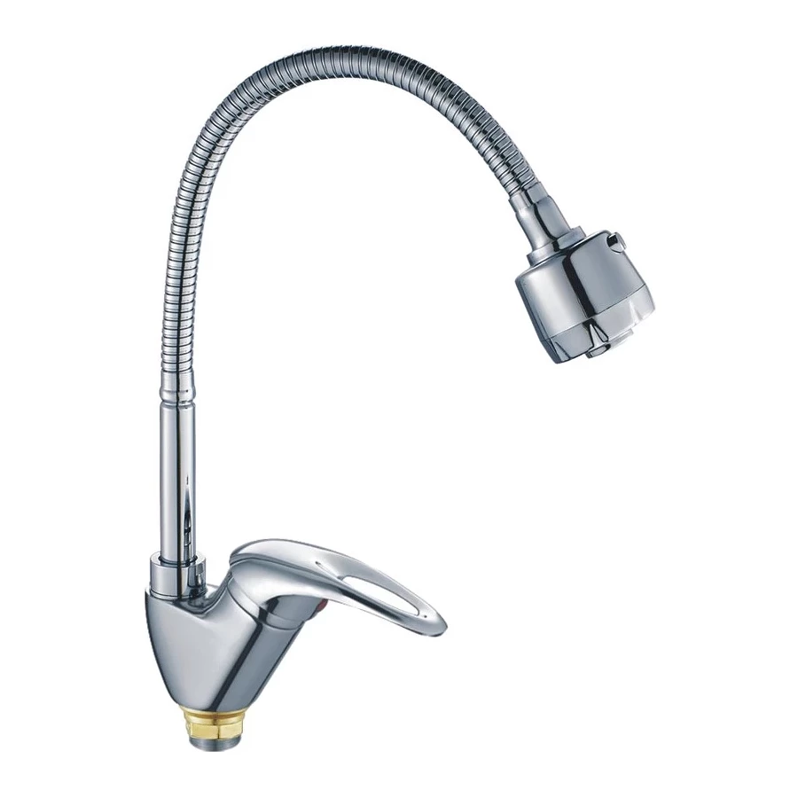 Смеситель Cron CN03 для кухни хром CN4303