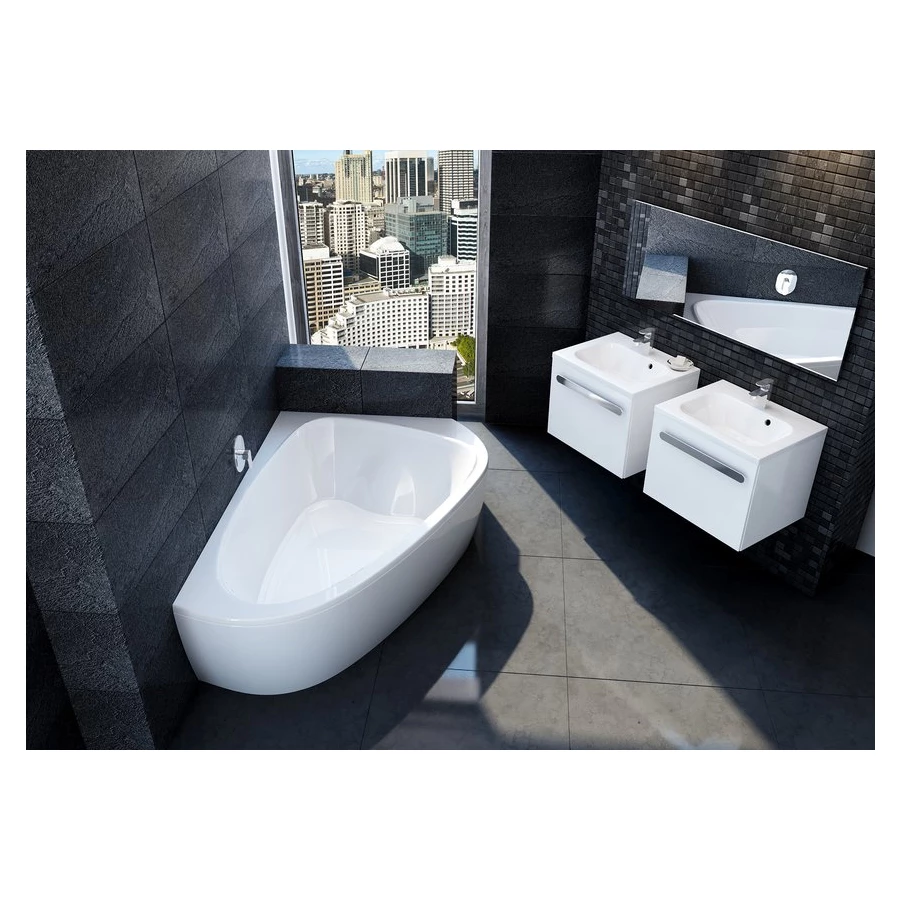 Ванна акриловая Ravak Love Story II белая C761000000 196x139 см