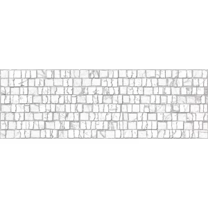 Плитка облицовочная рельефная ALMA Ceramica Laurent 7 шт в уп 53,508 м в пал TWU12LRT17R 74х24,6х0,9 см