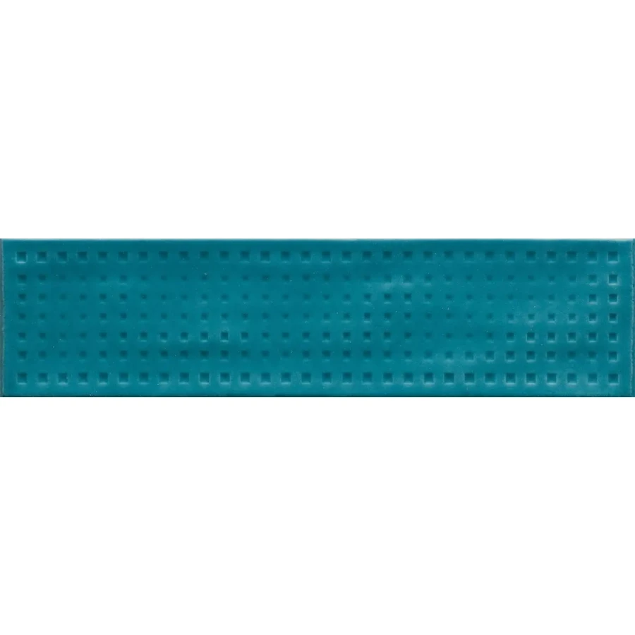 Плитка настенная Imola Ceramica Slash SLSH1 73TQ Turquoise глянцевая синяя 30х7,5 см