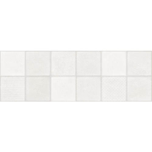 Плитка настенная ALMA Ceramica Cube матовая белая TWU3090CUB07R 90х30 см