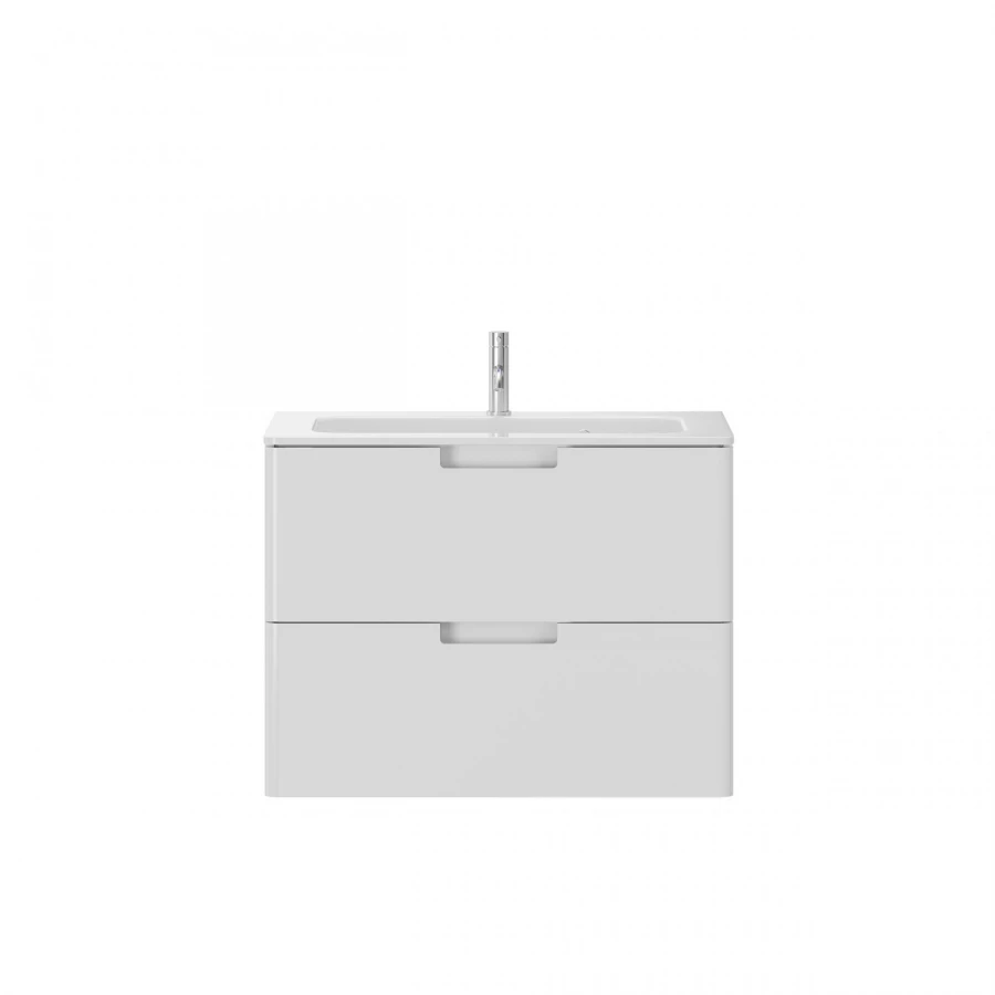 Тумба с раковиной Creto Bravo White 22-BrW80 80 см