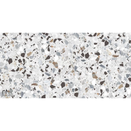 Керамогранит NT Ceramic Terrazzo White Матовый NTT99606 120х60 см