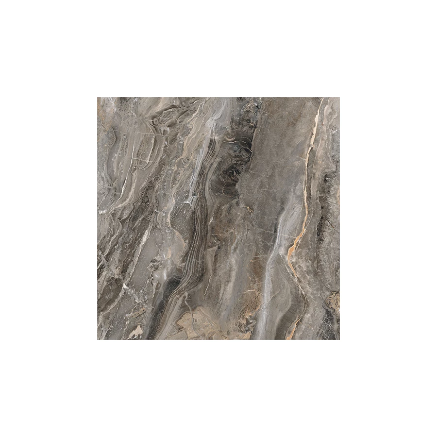 Керамогранит Vitra MarbleSet Оробико Темный Греж 7ЛПР R9 8мм K951304LPR01VTET 60x60 см