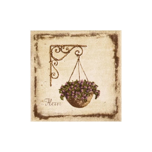 Декор Kerama Marazzi Прованс кашпо A1911\1221H 9,8х9,8 см