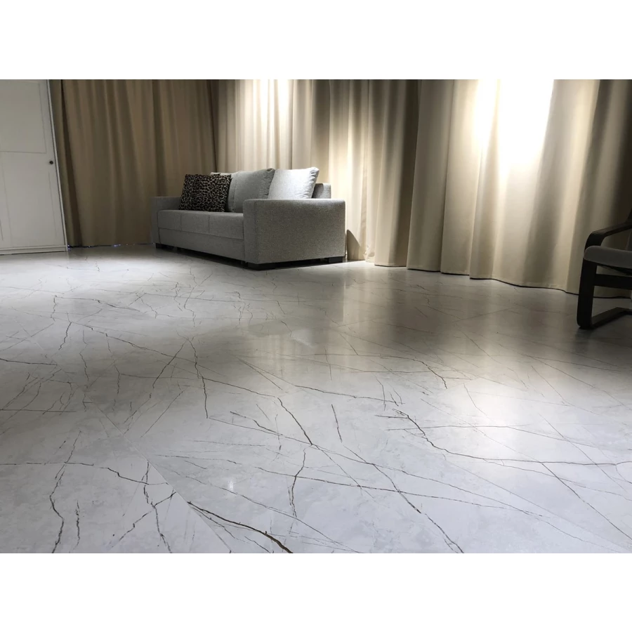 Керамогранит Керамика Будущего Сандра белый MR 120х60 см