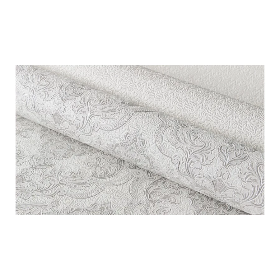 Обои виниловые Аспект Маркиз белые 10128-11 0,53х10,05 м