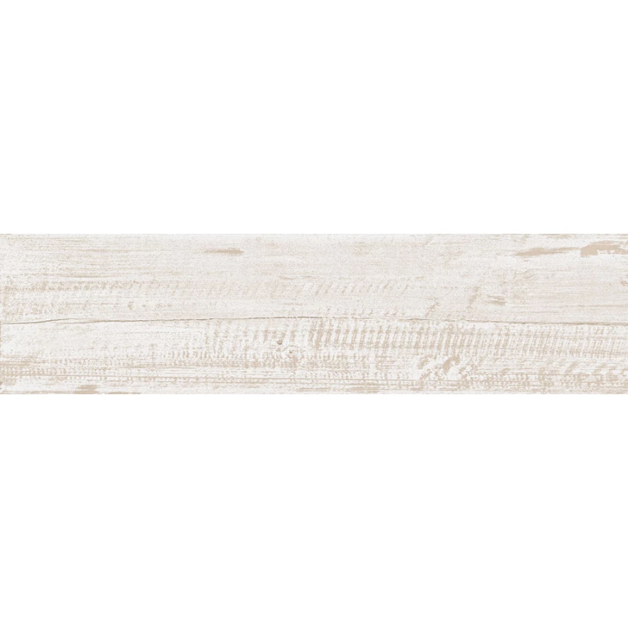 Керамогранит Belleza Oldwood White матовый 15x60 см