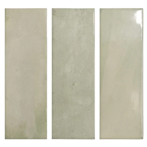 Плитка настенная DNA Calema Tea Gloss глянцевая салатовая 16х5,2 см