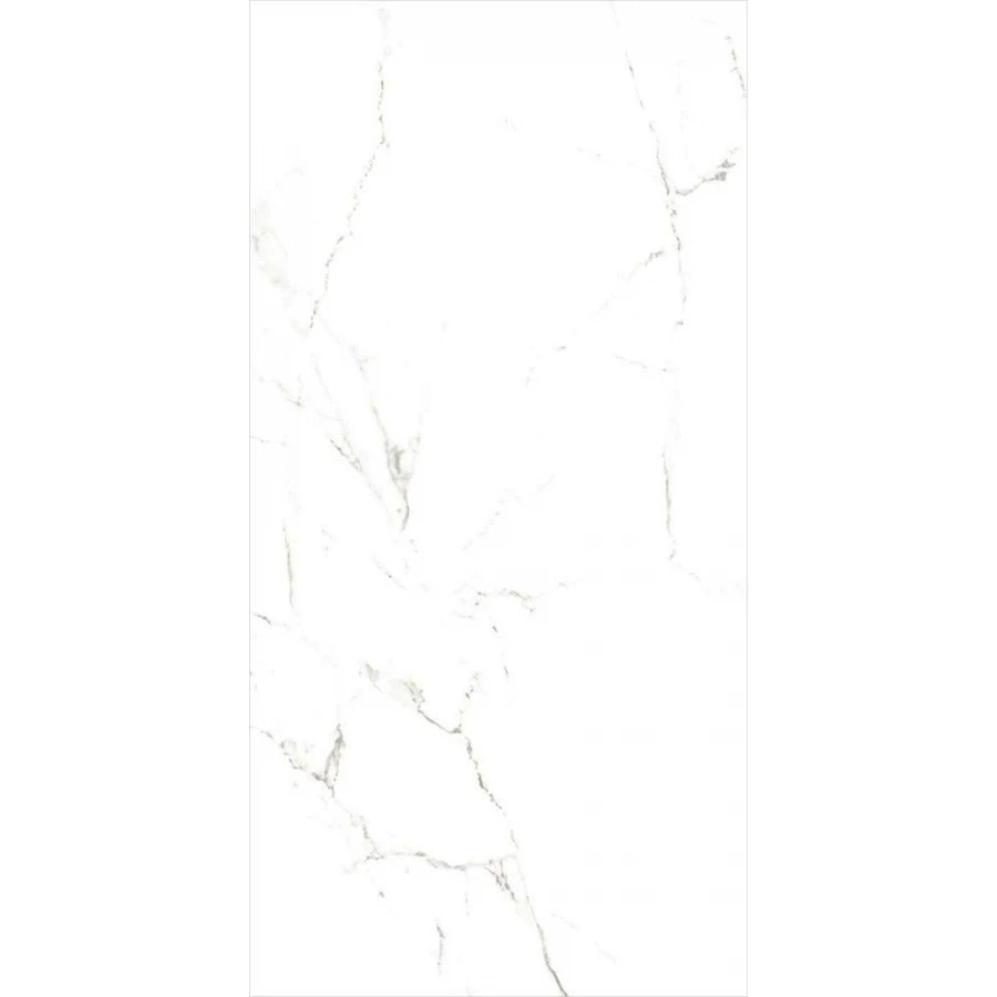 Керамогранит Global Tile Livorno_GT Белый полированный Slim GT120608003PR 120х60 см