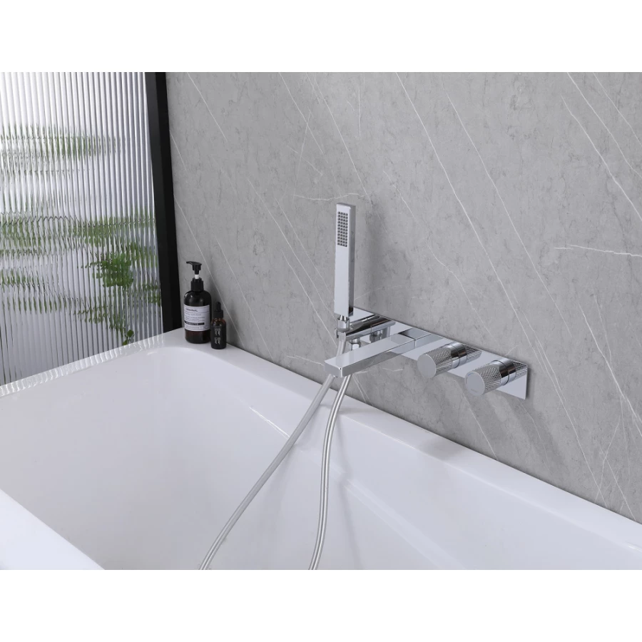 Смеситель Abber Rund для ванны скрытого монтажа хром AF8730