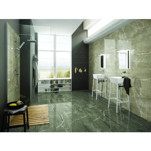 Керамический гранит глазурованный LeeDo Ceramica Breccia Marengo POL серый 120x60 см