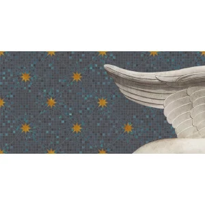 Панно Kerama Marazzi Сан-Марко обрезное матовое сине-серое VT/A648/4x/48017R 160x80 см