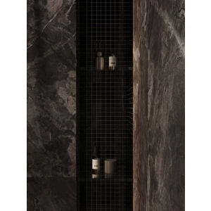 Керамогранит Bonaparte Arles Dark Grey Pol Rect серый 120х60 см