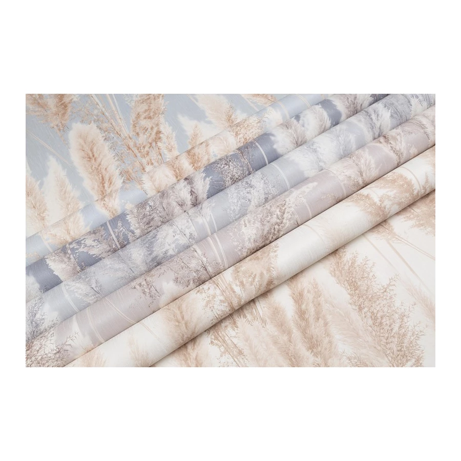 Обои флизелиновые VOG Collection П Cortaderia голубые VV72086-62 1,06х10,05 м