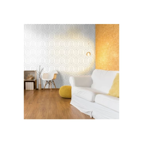 Керамогранит Codicer Hex. Porto Savona Black черно-белый 25x22 см