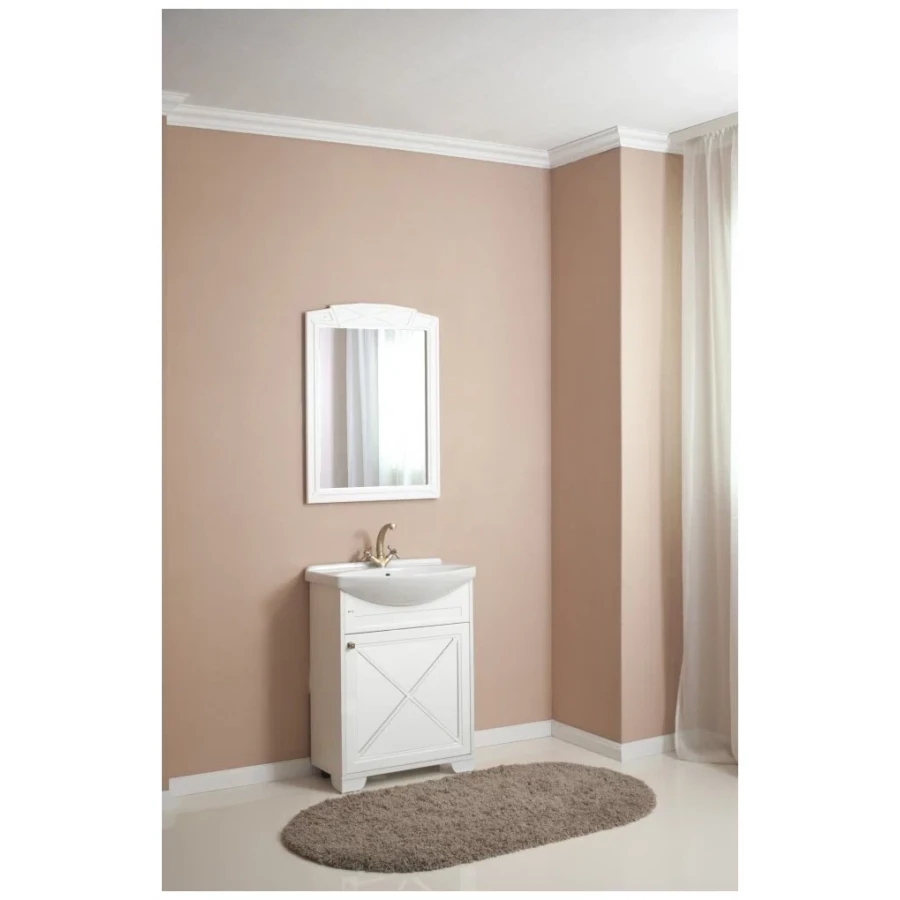 Мебельный умывальник Sanita Лагуна 65 LGN65SAWB01 65x50.5 см