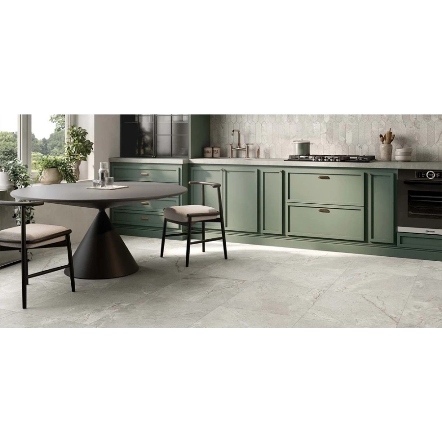 Керамогранит Rondine Crust White Ret матовый белый J94184 120x120 см