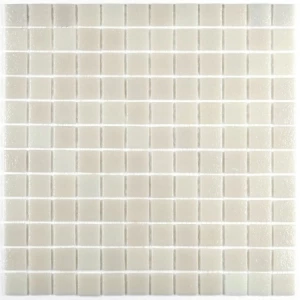 Мозаика Bonaparte Стеклянная мозаика Atlantis Bianco 24х24 глянцевая белая 31,5х31,5 см