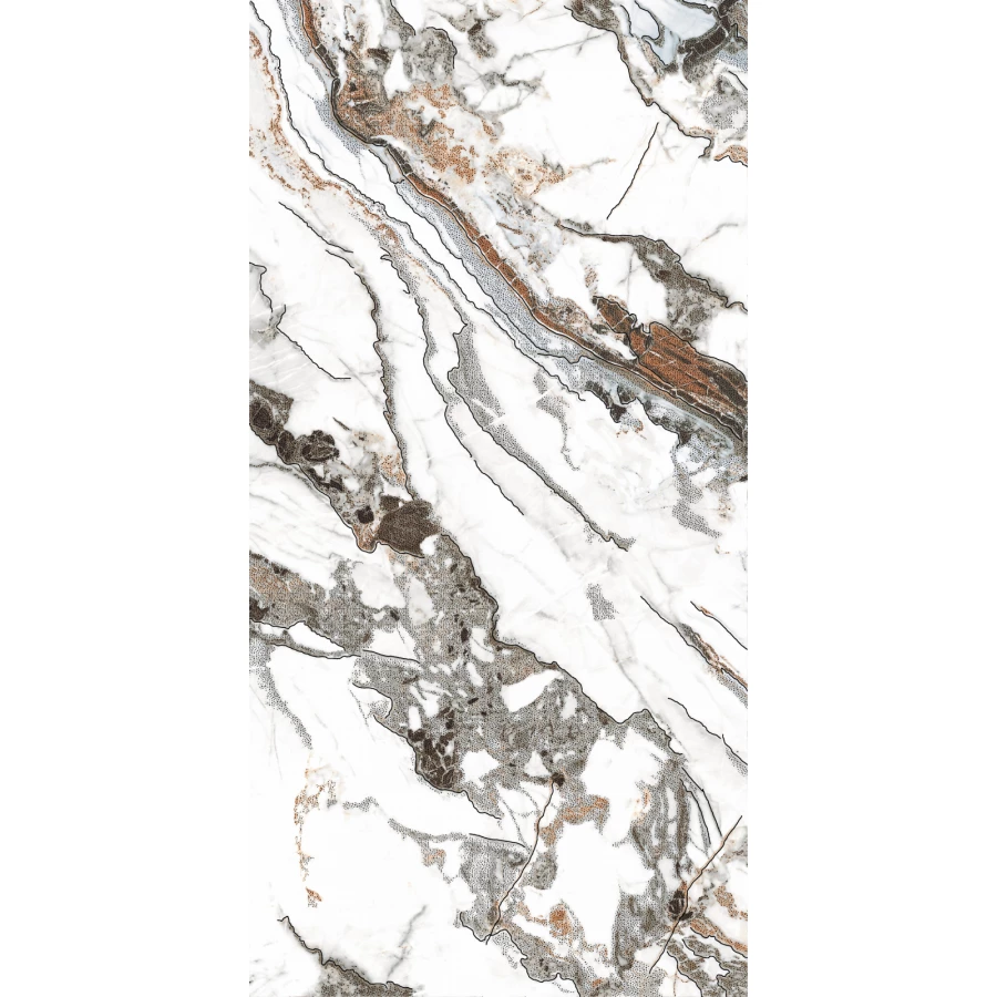 Керамогранит Casati Ceramica Carving Polished Gold GS Algeria Multy Golden Carving многоцветный 120х60 см