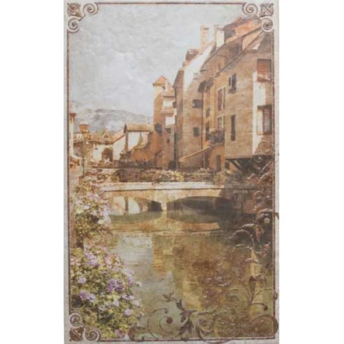 Декор Шахтинская плитка Palermo beige бежевый 03 010301001645 40х25 см