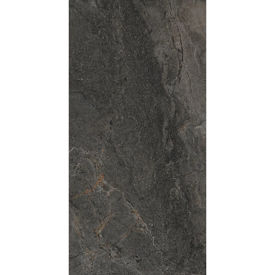 Керамогранит Vitra StoneSystem Пьетра Рома Антрацит матовый серый 120х60 см