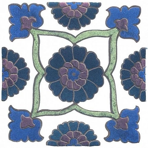 Декор Kerama Marazzi Альба белый 9,9х9,9 см