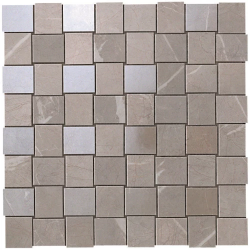 Мозаика Atlas Concorde Марвел Силвер Нет Мосаиc / Marvel Silver Net Mosaic глянцевая коричневая ASCV 30,5х30,5 см