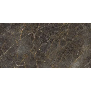 Керамогранит Lafaenza Aesthetica AE GOL6 12 LP глянцевый коричневый 120х60 см