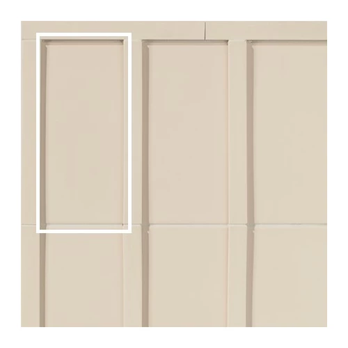 Плитка настенная Mutina Мотиво Вхите / Motivo White матовая бежевая BOV01 28х14 см