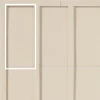 Плитка настенная Mutina Мотиво Вхите / Motivo White матовая бежевая BOV01 28х14 см