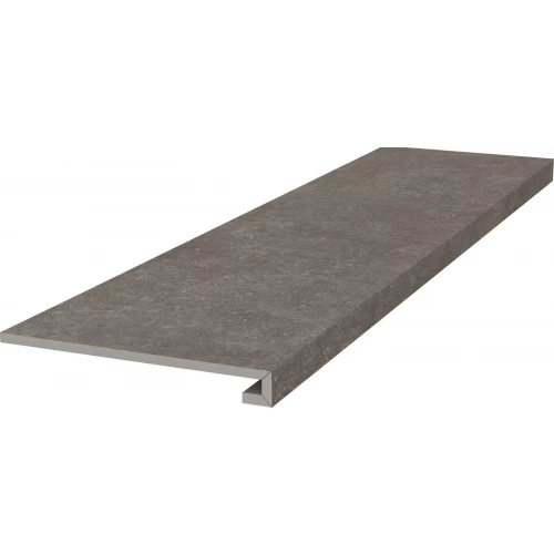 Ступень фронтальная клееная Kerama Marazzi Касабланка HP матовая обрезная коричневая KM6012G0151RGCF 119,5х33 см