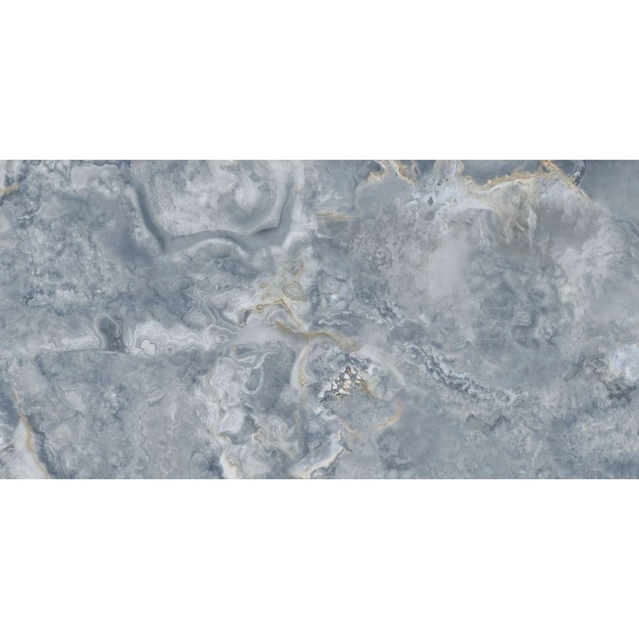 Керамогранит Neodom Sale Azul Onyx Polished голубой N20489 160х80 см