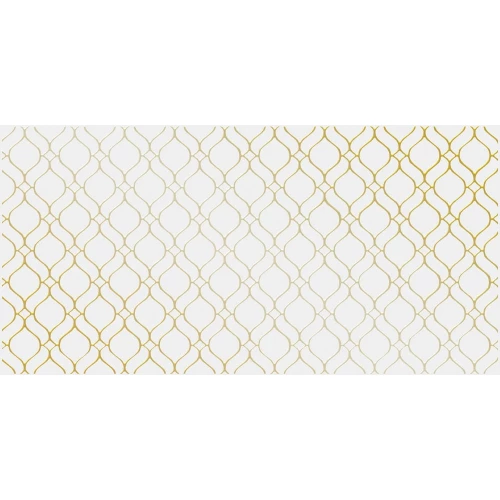 Вставка Cersanit Deco золотистый орнамент 29.8х59.8 см