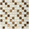 Мозаика Bonaparte Каменная мозаика Manama 23х23 серо-коричневая 30,5х30,5 см