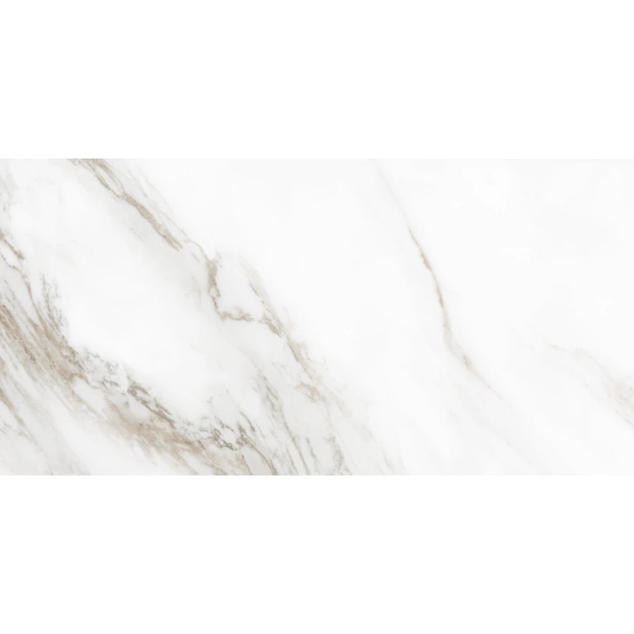 Керамогранит Delacora Calacatta Andrea карвинг матовый белый D30019M 60х30 см