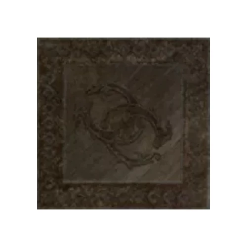 Керамогранит Cerdomus Антикьюуе Интреццио Венге / Antique Intreccio Wenge матовый коричневый 15х15 см